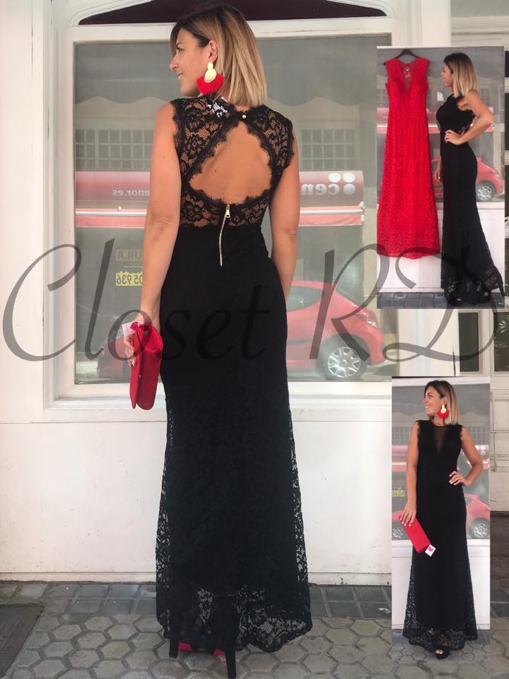 Vestido Sirena Encaje (+colores)