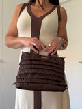 Bolso Rafia Chocolate (+ Colores)