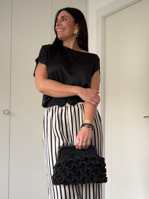 Bolso Volantes Yute