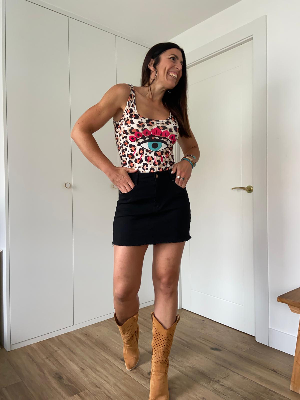 Falda Mini Negra