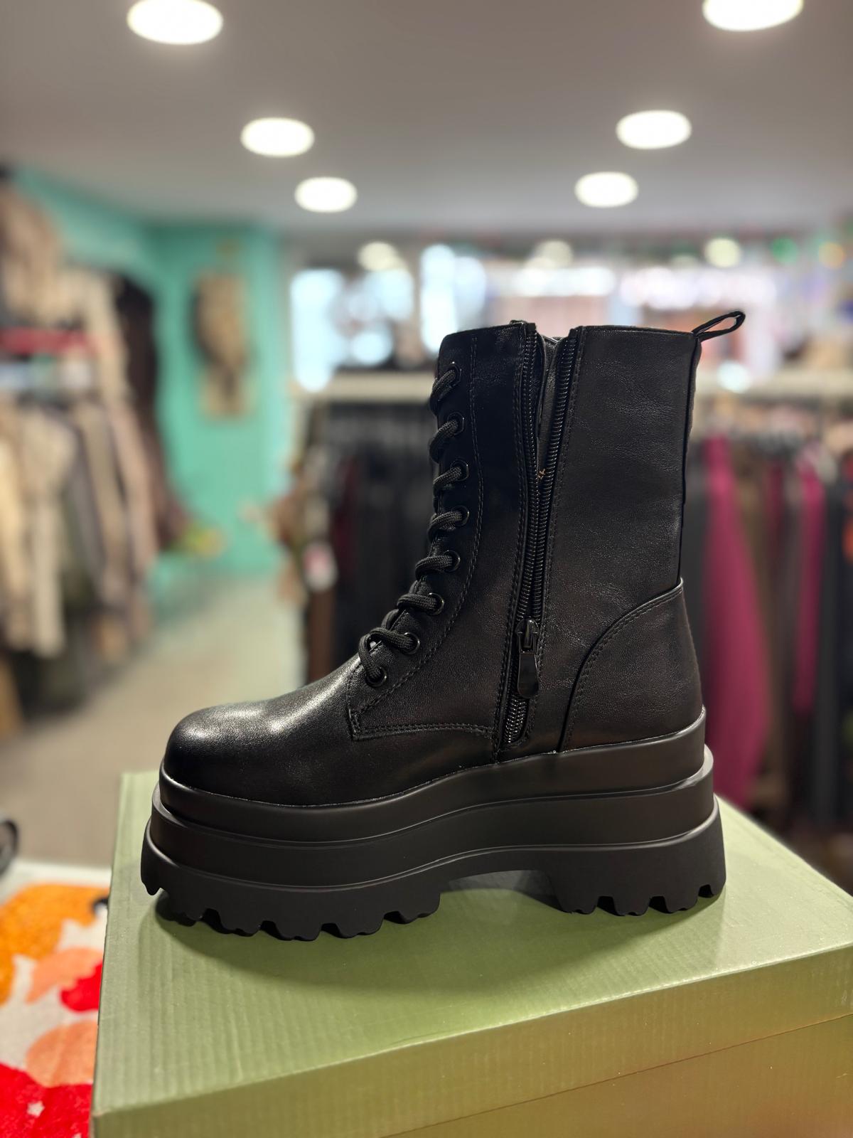 Botines Militares Maxiplataforma