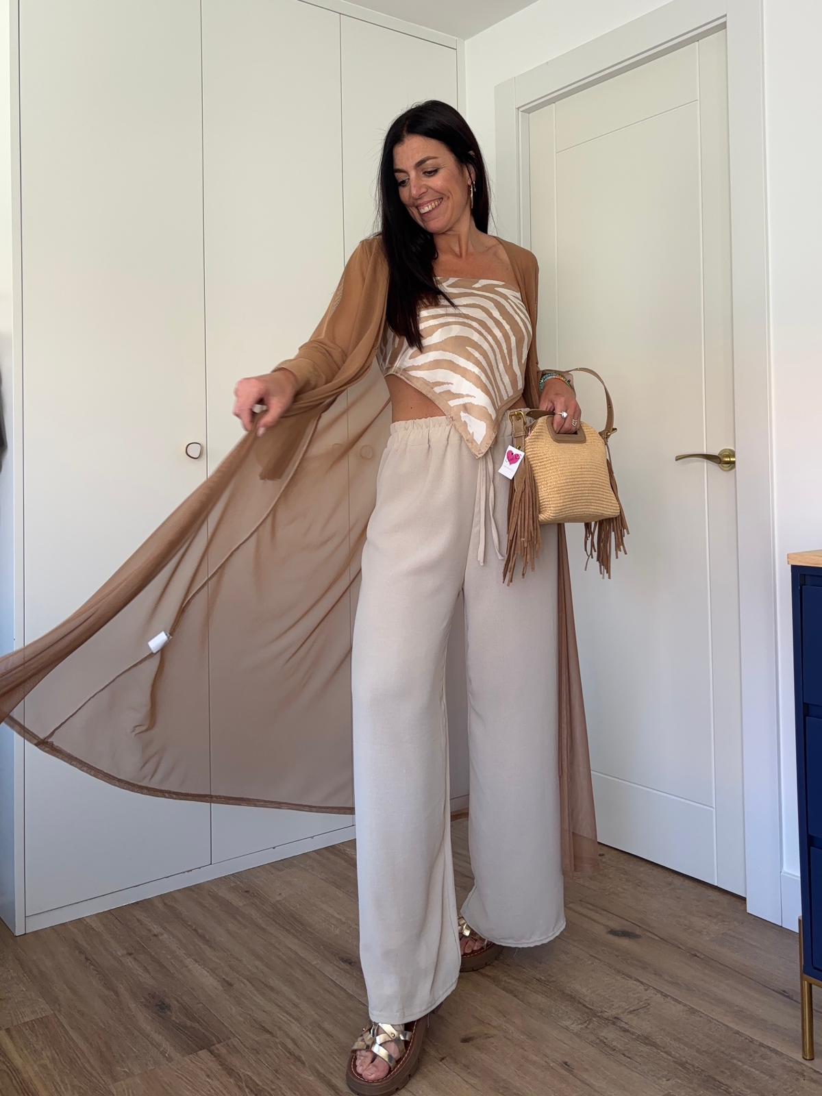 Kimono Tul Camel (+ Colores)
