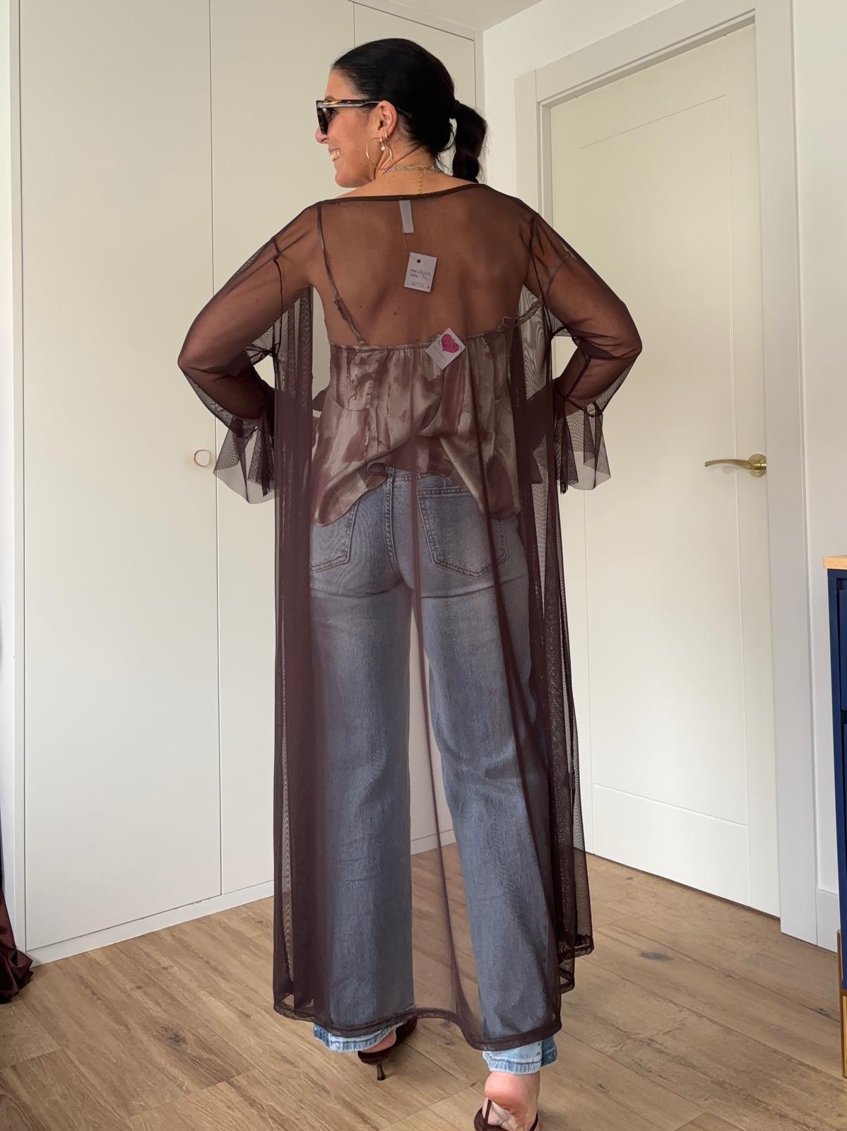 Kimono de Tull Semitransparente (+colores)