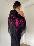 Mantón Fucsia