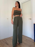 Pantalón Recto Fluido (+colores)