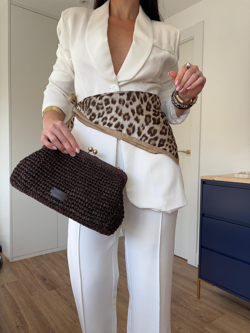 Pañuelo Satén leopardo (+modelos)