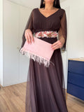 Bolso Clutch Plumas (+colores)