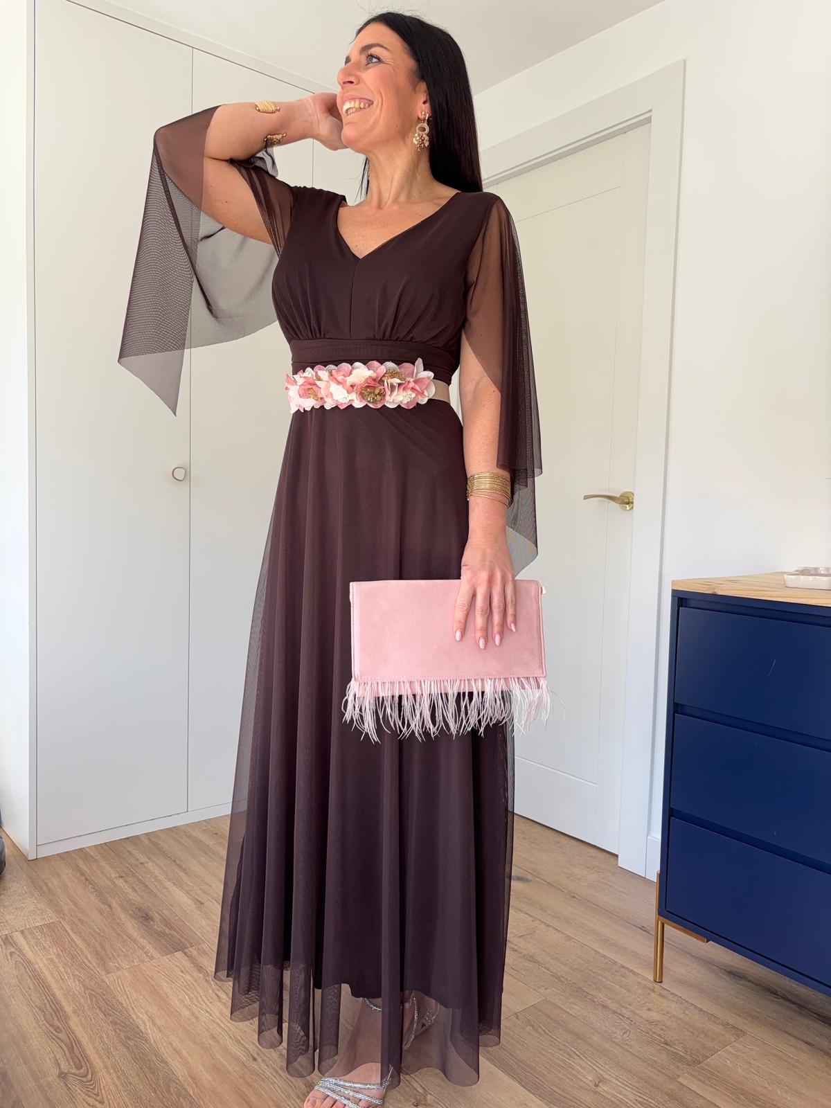 Bolso Clutch Plumas (+colores)