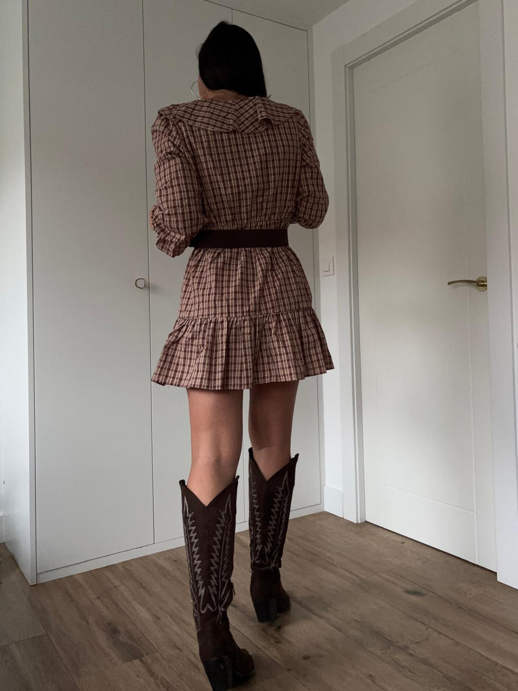 Vestido Tartán con Volante (+colores)